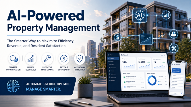 AI-Powered Property Management: The Smarter Way to Maximize Efficiency, Revenue, and Resident Satisfaction